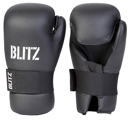 Pu semi contact opel palm gloves