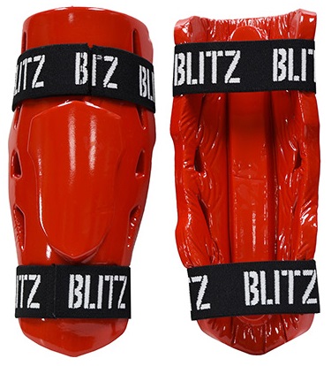 Double padded dipped foam shin