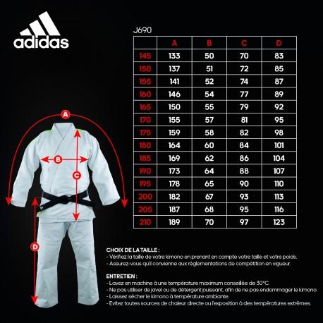 Kimono de judo quest couleur adidas j690 1 